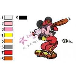Mickey Mouse Cartoon Embroidery 57